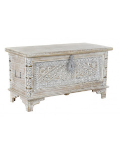 BAUL MADERA MANGO 88X40X45 ENVEJECIDO