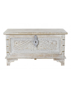 BAUL MADERA MANGO 88X40X45 ENVEJECIDO 2