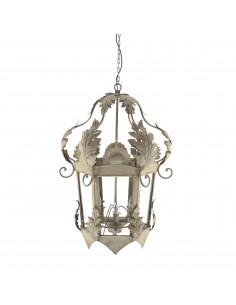 LAMPARA (3 LUCES E14)HIERRO ITALIANA