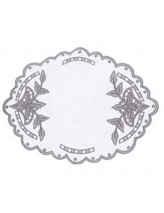 MANTEL INDIVIDUAL BORDADO